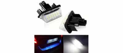Set 2 Lampi LED Numar inmatriculare, AutoREY, pentru Toyota Auris